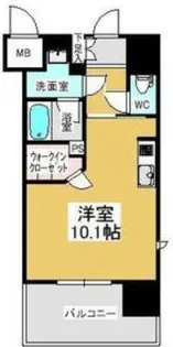 エスペランサ葵【6階】の間取り