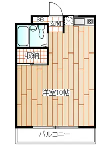 コーポ吹上【1階】の間取り