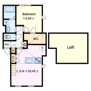 Prima Estate (プリマ エスターテ)【1階】の間取り