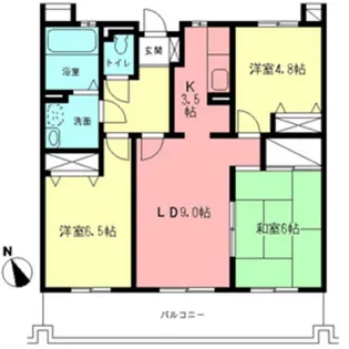 アルカンシエル【2階】の間取り