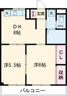 グランドール・S【1階】の間取り