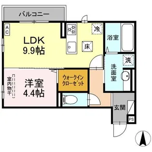 noria【1階】の間取り