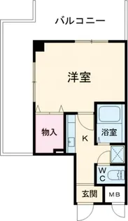 モンリズイエールII【3階】の間取り