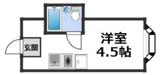 サクセスコート都島【5階】の間取り