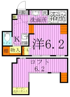 ソワイユ ガーデン【1階】の間取り