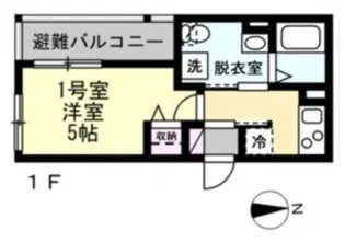 Rick鶴見【3階】の間取り
