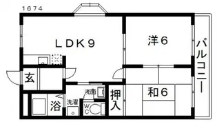 グレイス・ヴィラ【2階】の間取り