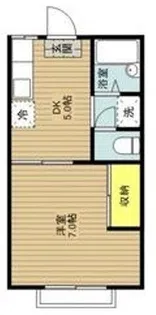 エスパスホマー【2階】の間取り