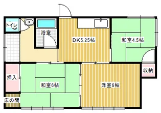 岡山県倉敷市連島町西之浦【一戸建】の間取り