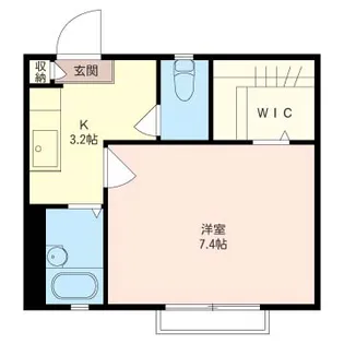 ルミエール【1階】の間取り