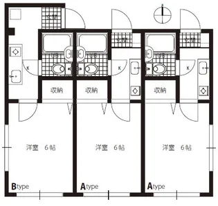パークサイド三田【3階】の間取り