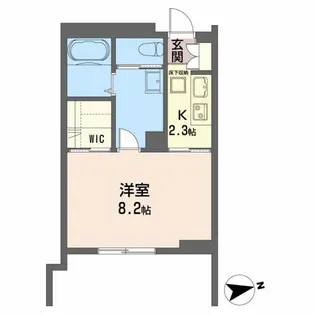 FORTRESS The 連坊【1階】の間取り