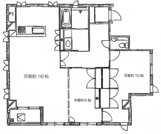 第2栄晃ビル【5階】の間取り