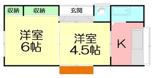 神奈川県足柄上郡松田町松田惣領【一戸建】の間取り