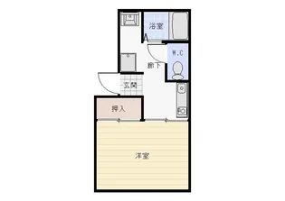セジュール・ステビア【2階】の間取り