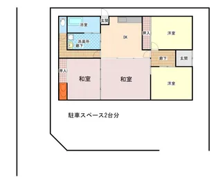 宮崎県宮崎市大字赤江【一戸建】の間取り