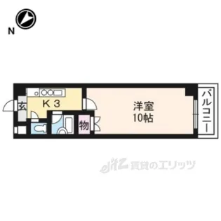 アートプラザ南笠【2階】の間取り