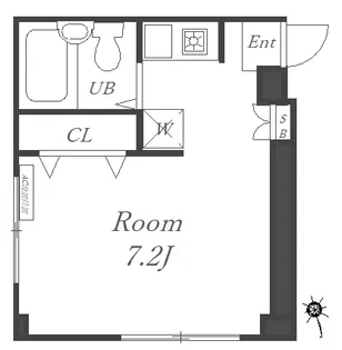 サンコート清水ヶ丘【3階】の間取り