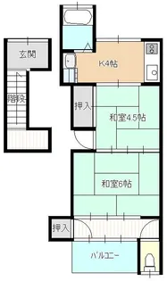 2Kの間取り画像