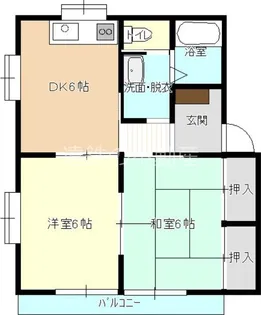 レ・アール小池【1階】の間取り