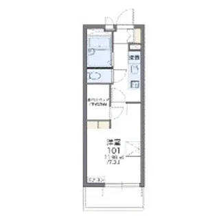 田代南【2階】の間取り