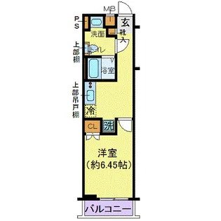 クレヴィスタ門前仲町【1階】の間取り