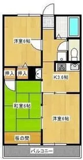 サンハイム榮【1階】の間取り