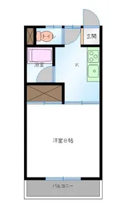 岩手県北上市上野町4【アパート】の間取り