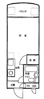 キャトルセゾン淵野辺【2階】の間取り