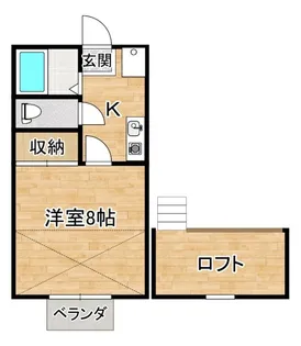 アルティームD【1階】の間取り