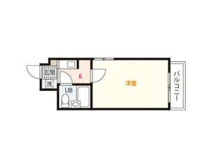 アメニティ可部【5階】の間取り