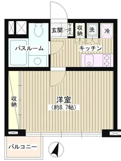 JOYCE広尾【2階】の間取り