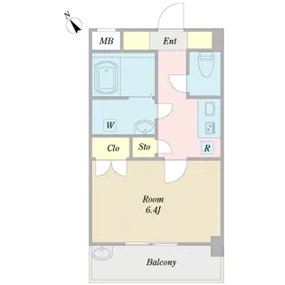 ボナール・妙典【3階】の間取り