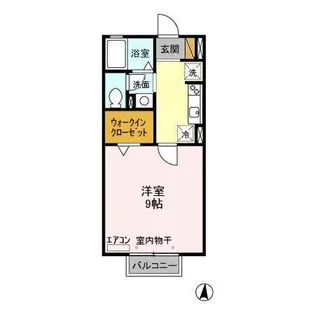 クヒオ【2階】の間取り