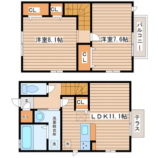 ボナール・ディアの間取り