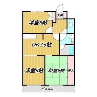 ノースランド1【1階】の間取り