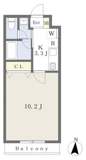 フットマーク【1階】の間取り