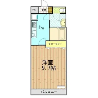 プルメリアコート【1階】の間取り