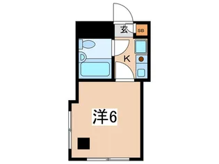 パロッツ白楽【3階】の間取り