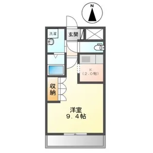 クローバーハウスD【2階】の間取り