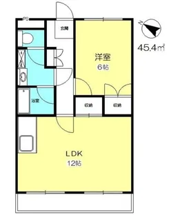 三和マンション【1階】の間取り