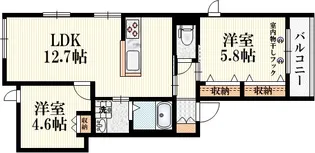 ララ吉祥寺通り【3階】の間取り