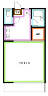 東京都武蔵野市吉祥寺南町4【アパート】の間取り
