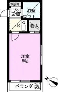 アネックス春日部5期【1階】の間取り