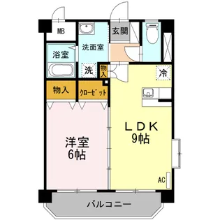 チェリーブラッサム【2階】の間取り