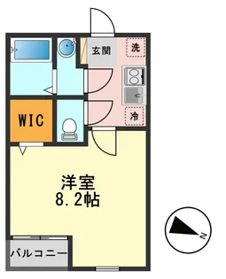 東京都江戸川区北小岩7【アパート】の間取り
