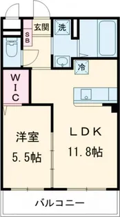 熊本県熊本市北区龍田陳内3【マンション】の間取り