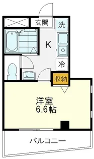 東京都府中市武蔵台3【マンション】の間取り