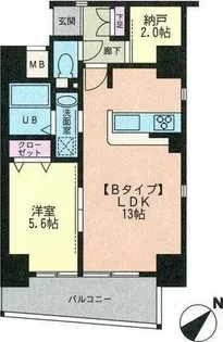 三和第三ビル【4階】の間取り