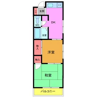 津田沼ビル【4階】の間取り
